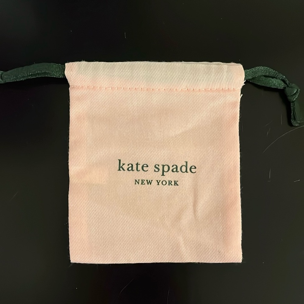 kate spade small pink dust bag